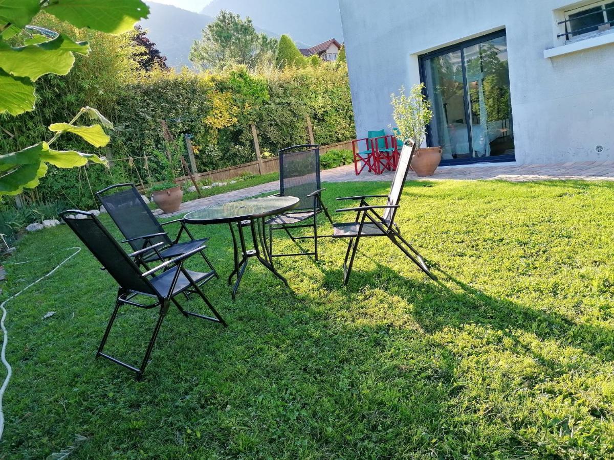 Appartement Lumineux A Voreppe Avec Piscine 外观 照片