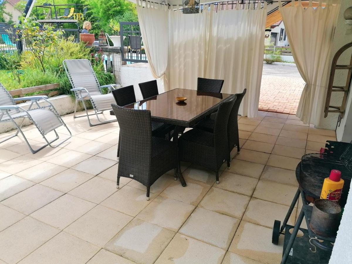 Appartement Lumineux A Voreppe Avec Piscine 外观 照片